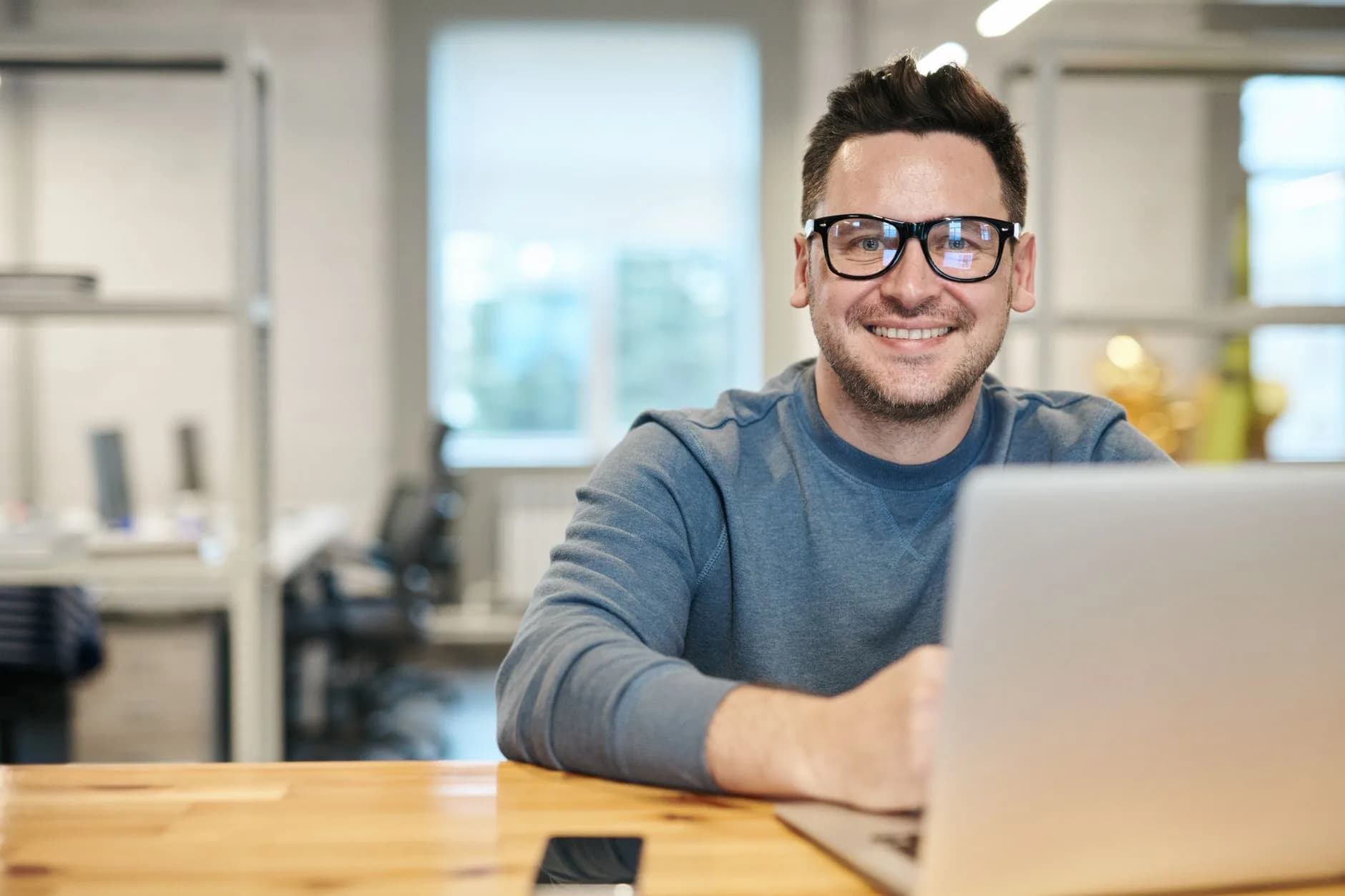 A customer satisfied with how their site now performs