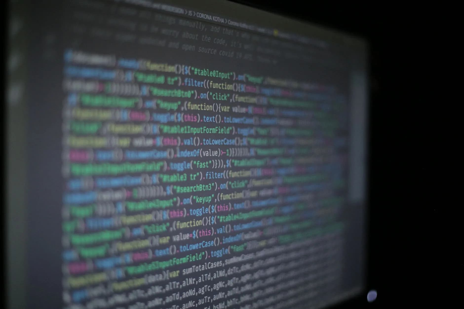 A developer working on a hosted server over SSH